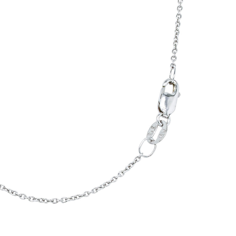 18ct White Gold 2.80ct Aquamarine & Diamond Maya Pendant-Necklace-Walker & Hall
