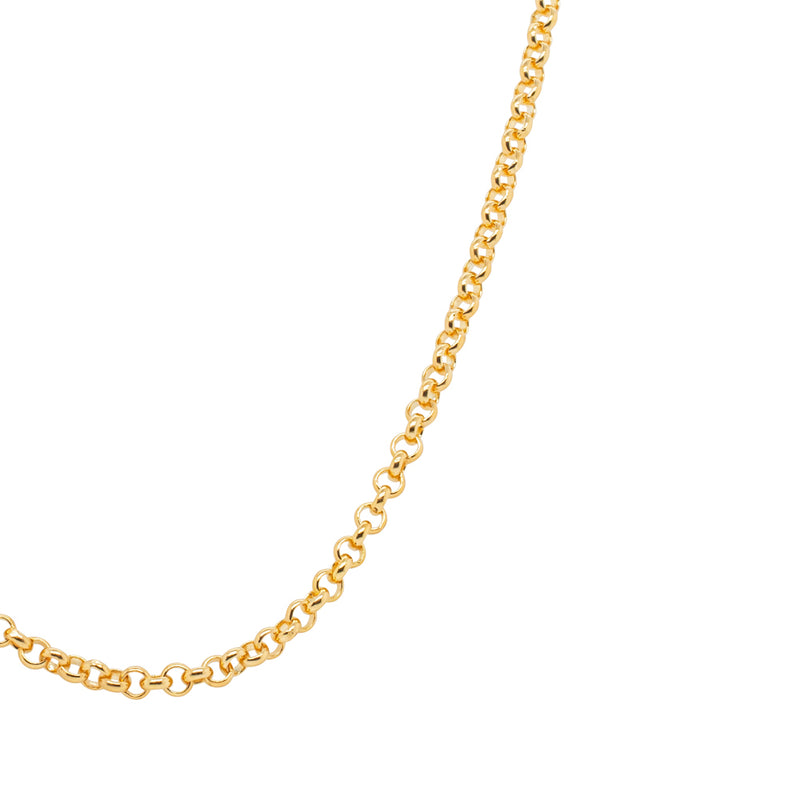 9ct Yellow Gold Belcher Chain-Necklace-Walker & Hall