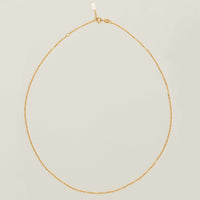 9ct Yellow Gold Noted Chain (Chain Only) - Necklace - Walker & Hall