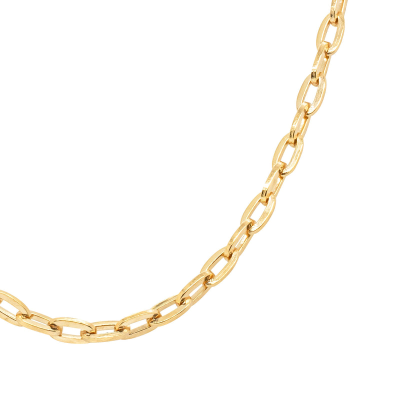 9ct Yellow Gold Chain Link Chain-Necklace-Walker & Hall