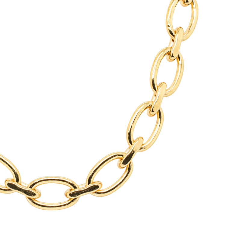 9ct Yellow Gold Chain Link Chain-Necklace-Walker & Hall