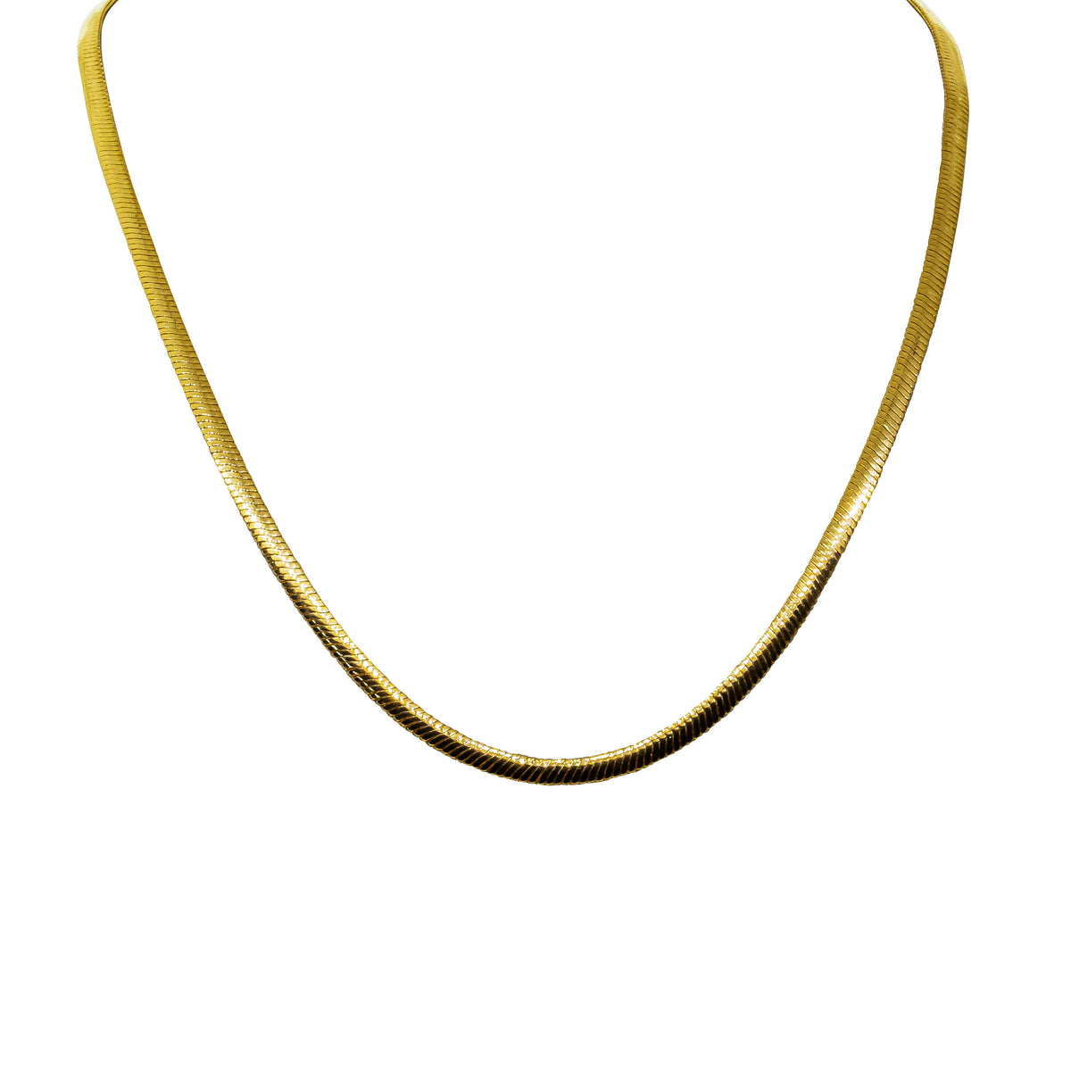 9ct Yellow Gold Omega Chain - Walker & Hall