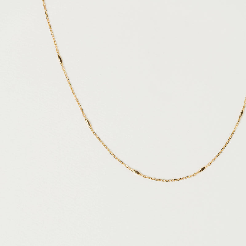 18ct Yellow Gold Vesper Chain-Necklace-Walker & Hall