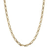 Deja Vu 9ct Yellow Gold Figaro Chain 43cm - Necklace - Walker & Hall
