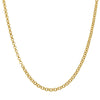 9ct Yellow Gold Double Belcher Chain - Necklace - Walker & Hall