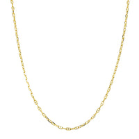 9ct Yellow Gold Fine Anchor Link Chain - Necklace - Walker & Hall