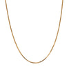 Deja Vu 18ct Yellow Gold Box Link Chain - Necklace - Walker & Hall