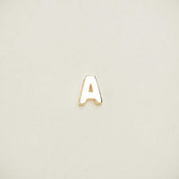 9ct Yellow Gold Noted Letter - Necklace - Walker & Hall