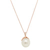 18ct Rose Gold South Sea Pearl & Diamond Necklace-Necklace-Walker & Hall