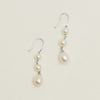 Sterling Silver Freshwater Pearl Rosalind Earrings - Earrings - Walker & Hall