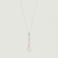 Sterling Silver Freshwater Pearl Rosalind Necklace - Necklace - Walker & Hall