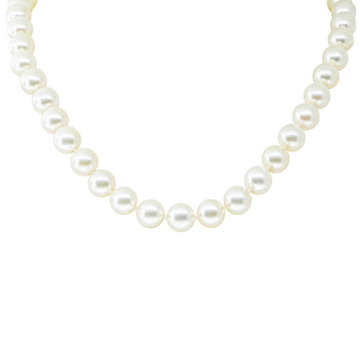 9ct Yellow Gold Akoya Pearl Strand-Necklace-Walker & Hall