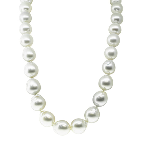 18ct Yellow Gold South Sea Pearl Strand-Necklace-Walker & Hall