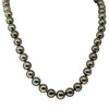 9ct Yellow Gold Tahitian Black Pearl Strand-Necklace-Walker & Hall