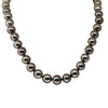 9ct White Gold Tahitian Black Pearl Strand-Necklace-Walker & Hall