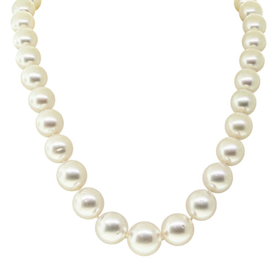 9ct White Gold South Sea Pearl Strand-Necklace-Walker & Hall