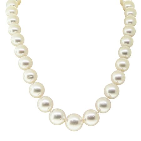 9ct White Gold South Sea Pearl Strand-Necklace-Walker & Hall