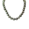 9ct White Gold Tahitian Black Pearl Strand-Necklace-Walker & Hall