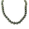 9ct Yellow Gold Tahitian Black Pearl Strand-Necklace-Walker & Hall