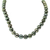 9ct White Gold Tahitian Black Pearl Strand-Necklace-Walker & Hall