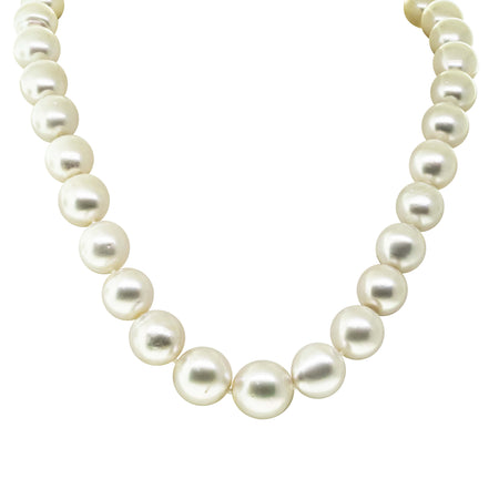 9ct Yellow Gold South Sea Pearl Strand-Necklace-Walker & Hall