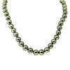 9ct Yellow Gold Tahitian Black Pearl Strand-Necklace-Walker & Hall