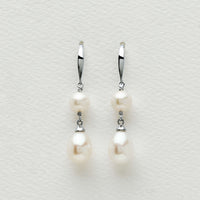 Sterling Silver Freshwater Pearl Rosie Earrings - Earrings - Walker & Hall