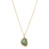 18ct Yellow Gold 2.15ct Opal & Diamond Isla Pendant-Necklace-Walker & Hall