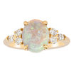 18ct Yellow Gold Opal & Diamond Oriana Ring-Ring-Walker & Hall
