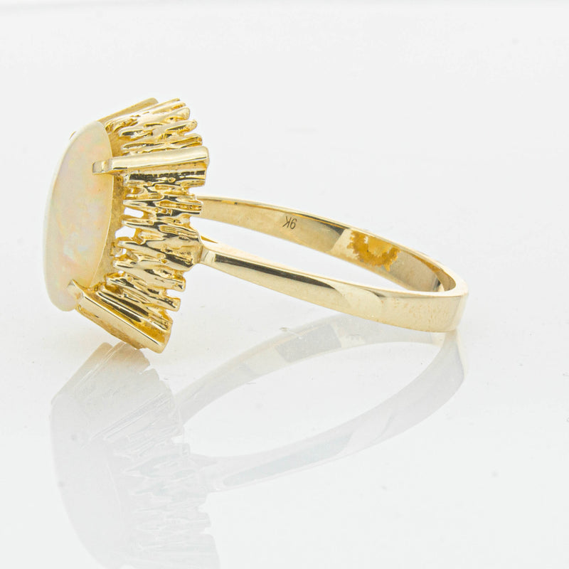 Vintage 9ct Yellow Gold 1.30ct Opal Dress Ring - Ring - Walker & Hall
