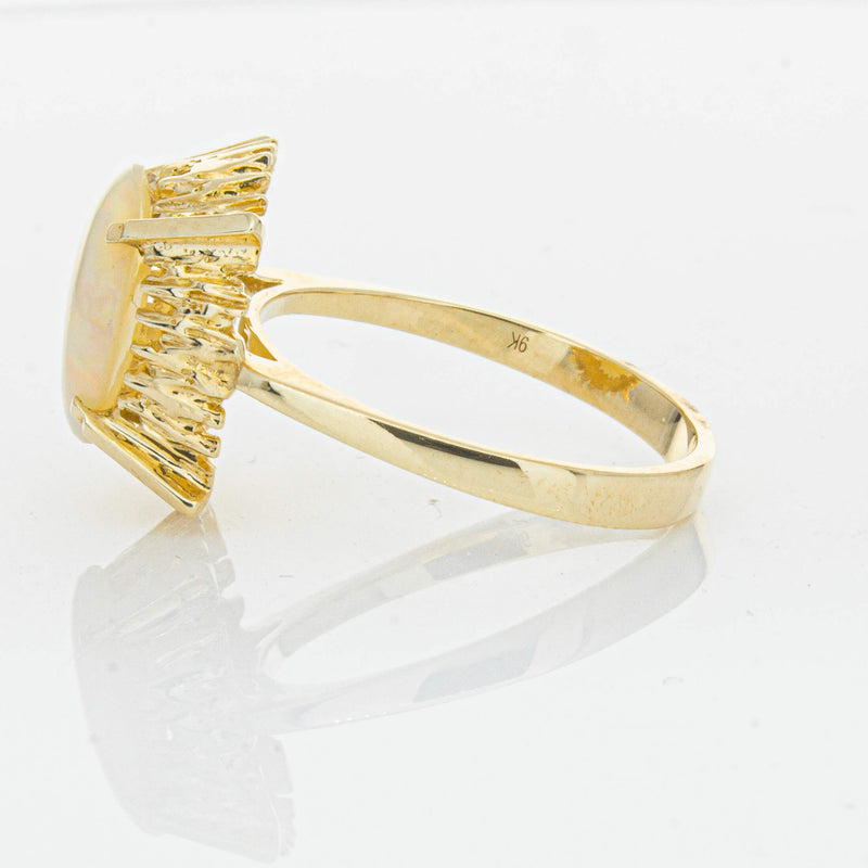 Vintage 9ct Yellow Gold 1.30ct Opal Dress Ring - Ring - Walker & Hall