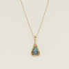 Deja Vu 8ct Yellow Gold Opal Doublet Pendant - Necklace - Walker & Hall