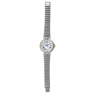 Vintage Steel & Gold Plated Dunhill Millennium 30mm Watch - Watch - Walker & Hall