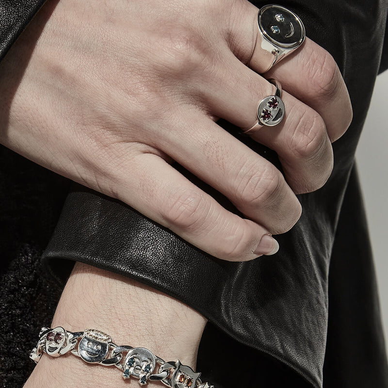 Stolen Girlfriends Club New Crush Ring - Sterling Silver-Ring-Walker & Hall