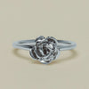 Sterling Silver Albertine Rose Ring - Ring - Walker & Hall