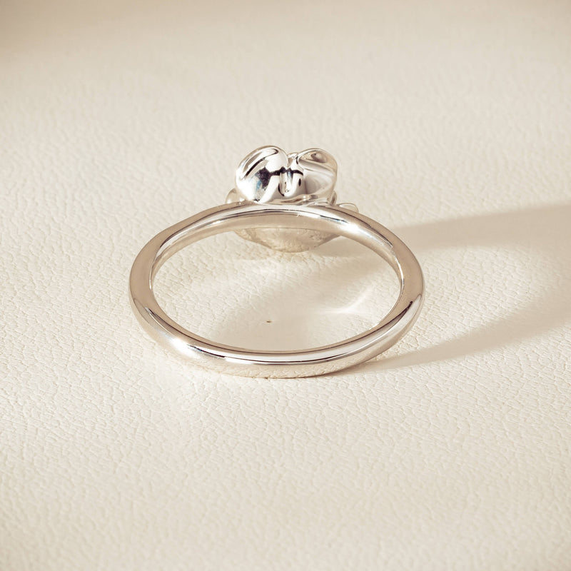 Sterling Silver Albertine Rose Ring - Ring - Walker & Hall