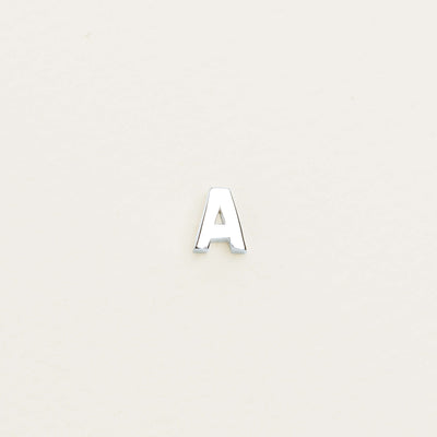 Sterling Silver Noted Letter - Necklace - Walker & Hall