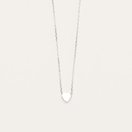 Sterling Silver Noted Letter Necklace (Pendant + Chain) - Necklace - Walker & Hall