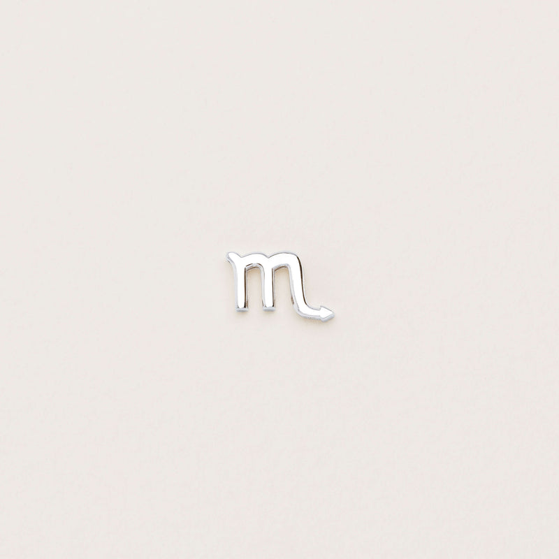 Sterling Silver Noted Zodiac - Necklace - Walker & Hall