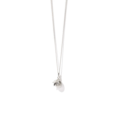 Meadowlark Lemon Charm Necklace - Sterling Silver-Necklace-Walker & Hall