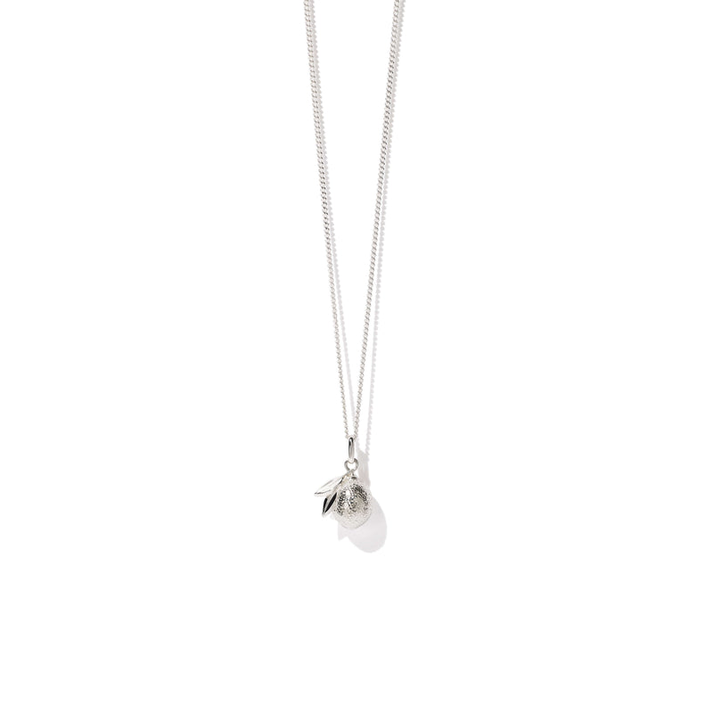 Meadowlark Lemon Charm Necklace - Sterling Silver-Necklace-Walker & Hall