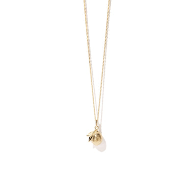Meadowlark Lemon Charm Necklace - Gold Plated-Necklace-Walker & Hall