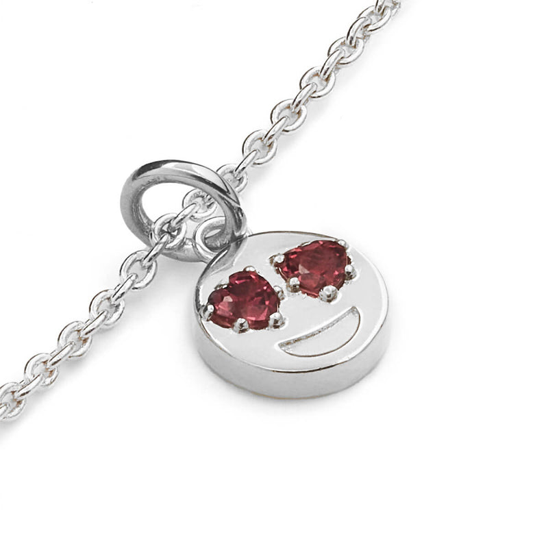 Stolen Girlfriends Club New Crush Necklace - Sterling Silver-Necklace-Walker & Hall