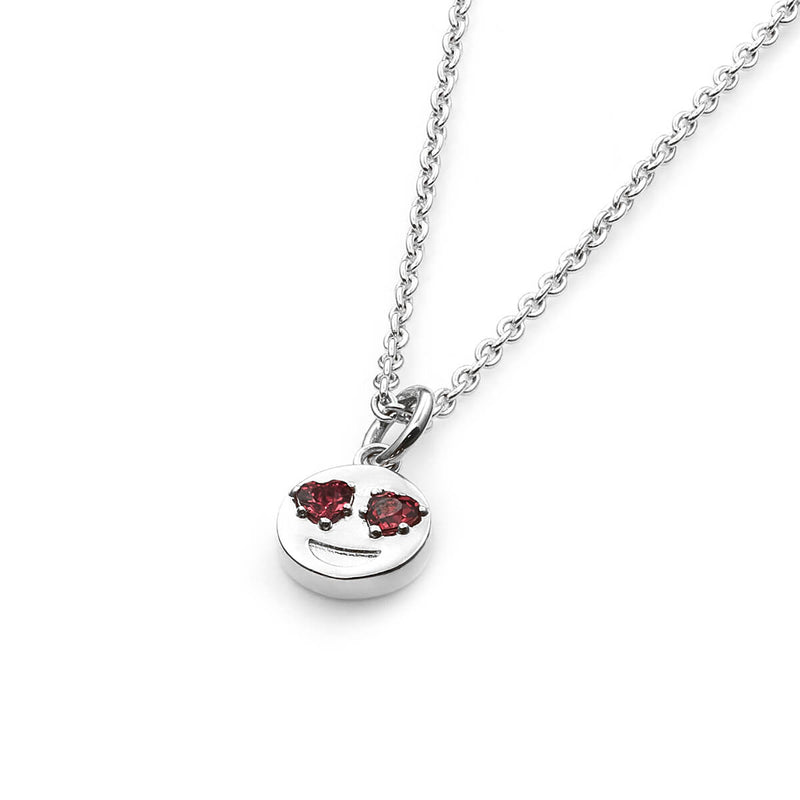 Stolen Girlfriends Club New Crush Necklace - Sterling Silver-Necklace-Walker & Hall