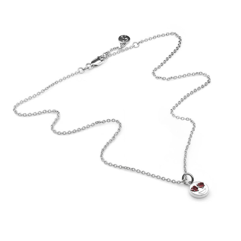 Stolen Girlfriends Club New Crush Necklace - Sterling Silver-Necklace-Walker & Hall