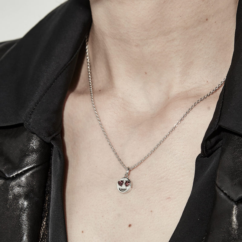 Stolen Girlfriends Club New Crush Necklace - Sterling Silver-Necklace-Walker & Hall