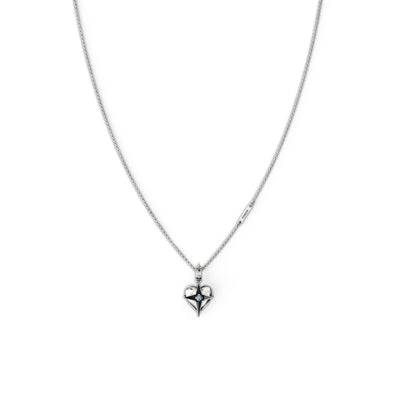 Stolen Girlfriends Club Celestial Heart Necklace - Sterling Silver - Necklace - Walker & Hall