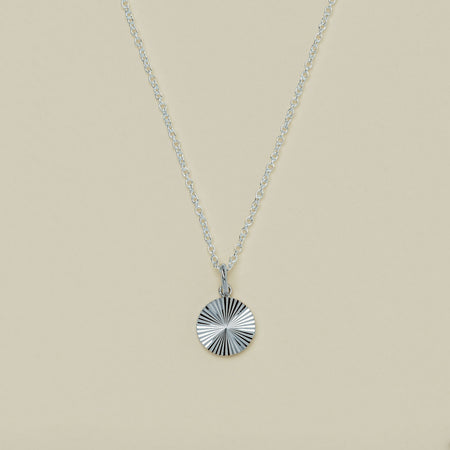 Sterling Silver Mini Reflections Pendant - Necklace - Walker & Hall