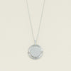 Sterling Silver Reflections Medallion Pendant - Necklace - Walker & Hall