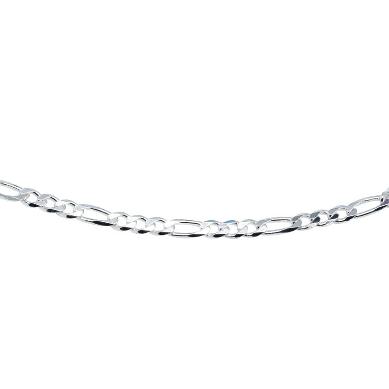 Sterling Silver Figaro Bracelet-Bracelet-Walker & Hall